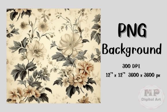 Download Digital Paper, Vintage Flower Paper - Vintage flower paper Collection