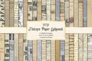 Download Antique Paper Ephemera - Antique paper Collection