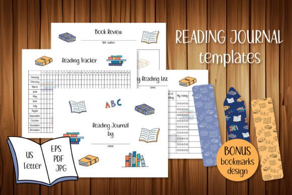 Download Reading Journal Print Templates - Print templates Collection