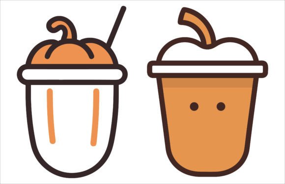 Download Pumpkin Spice Latte Coffee Vector - Premium Bundle