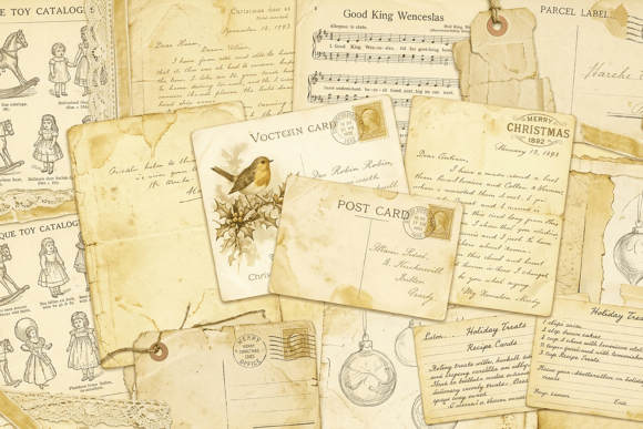 Download Vintage Yellow Map Ephemera Paper - Premium Resources