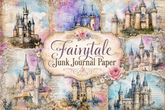 Download Fairytale Junk Journal Paper - Junk journal paper Collection